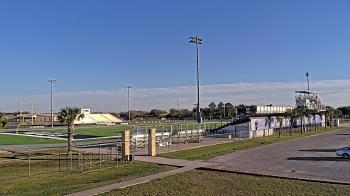 Weather camera view of Edna ISD.