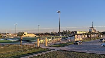 Weather camera view of Edna ISD.