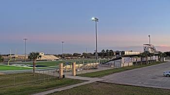 Weather camera view of Edna ISD.
