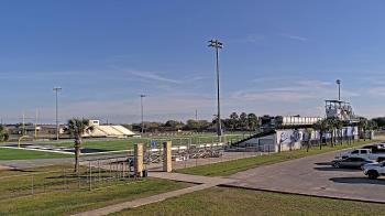 Weather camera view of Edna ISD.