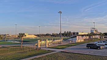 Weather camera view of Edna ISD.