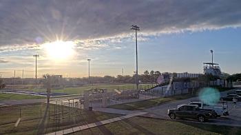 Weather camera view of Edna ISD.