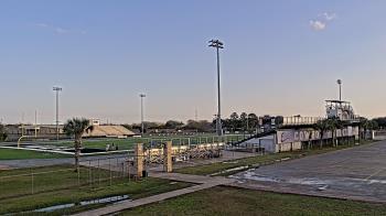 Weather camera view of Edna ISD.