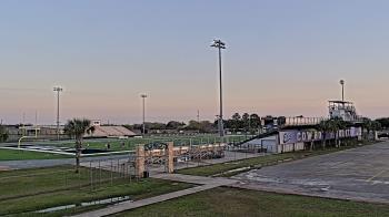 Weather camera view of Edna ISD.