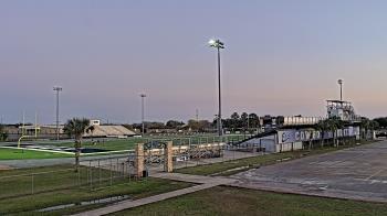 Weather camera view of Edna ISD.