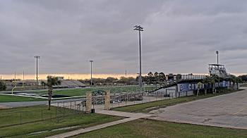 Weather camera view of Edna ISD.