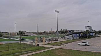 Weather camera view of Edna ISD.