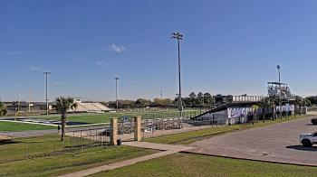 Weather camera view of Edna ISD.