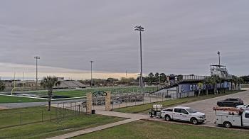 Weather camera view of Edna ISD.
