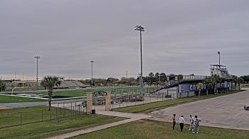 Weather camera view of Edna ISD.