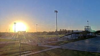 Weather camera view of Edna ISD.