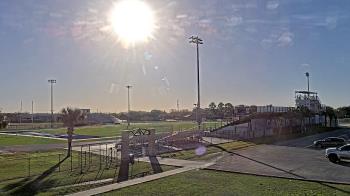 Weather camera view of Edna ISD.