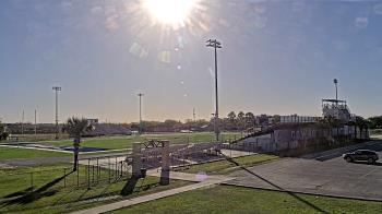 Weather camera view of Edna ISD.