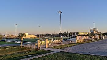 Weather camera view of Edna ISD.
