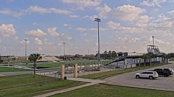 Weather camera view of Edna ISD.