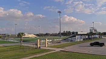 Weather camera view of Edna ISD.