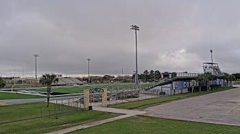 Weather camera view of Edna ISD.