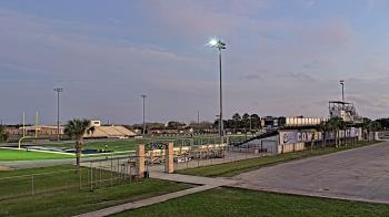 Weather camera view of Edna ISD.