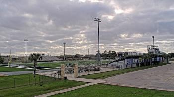 Weather camera view of Edna ISD.