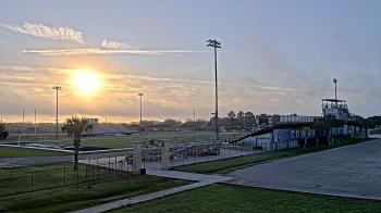 Weather camera view of Edna ISD.