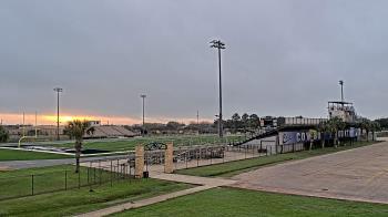 Weather camera view of Edna ISD.