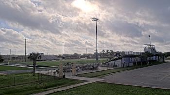 Weather camera view of Edna ISD.