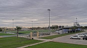 Weather camera view of Edna ISD.