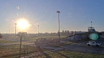 Weather camera view of Edna ISD.