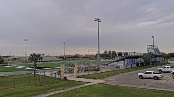 Weather camera view of Edna ISD.