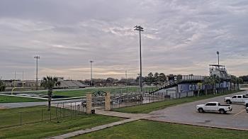 Weather camera view of Edna ISD.