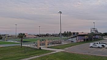 Weather camera view of Edna ISD.