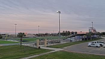 Weather camera view of Edna ISD.