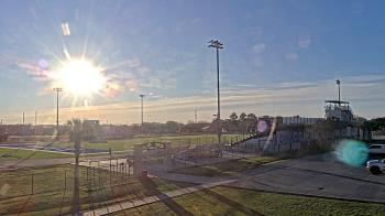 Weather camera view of Edna ISD.