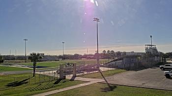 Weather camera view of Edna ISD.