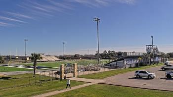 Weather camera view of Edna ISD.