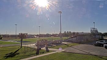 Weather camera view of Edna ISD.