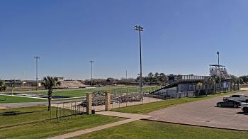 Weather camera view of Edna ISD.
