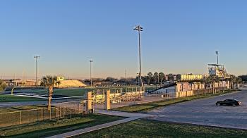 Weather camera view of Edna ISD.