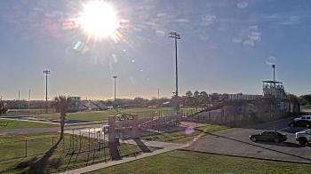 Weather camera view of Edna ISD.