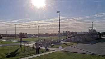 Weather camera view of Edna ISD.
