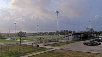 Weather camera view of Edna ISD.