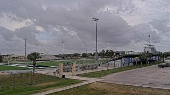 Weather camera view of Edna ISD.