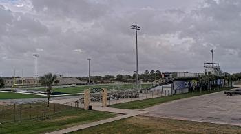 Weather camera view of Edna ISD.