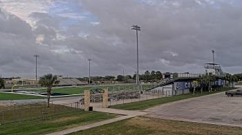 Weather camera view of Edna ISD.