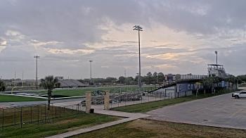 Weather camera view of Edna ISD.