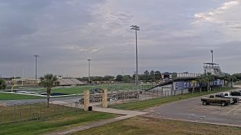 Weather camera view of Edna ISD.