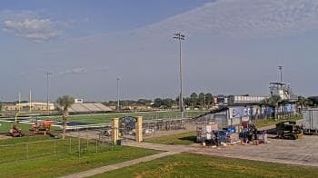 Weather camera view of Edna ISD.