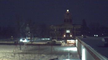 Weather camera view of Ellendale HS.