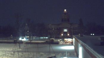 Weather camera view of Ellendale HS.