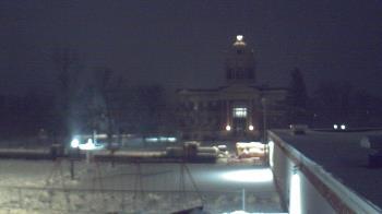 Weather camera view of Ellendale HS.